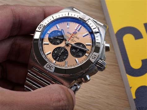 breitling chronomat b01 clone|Breitling Chronomat b01 review.